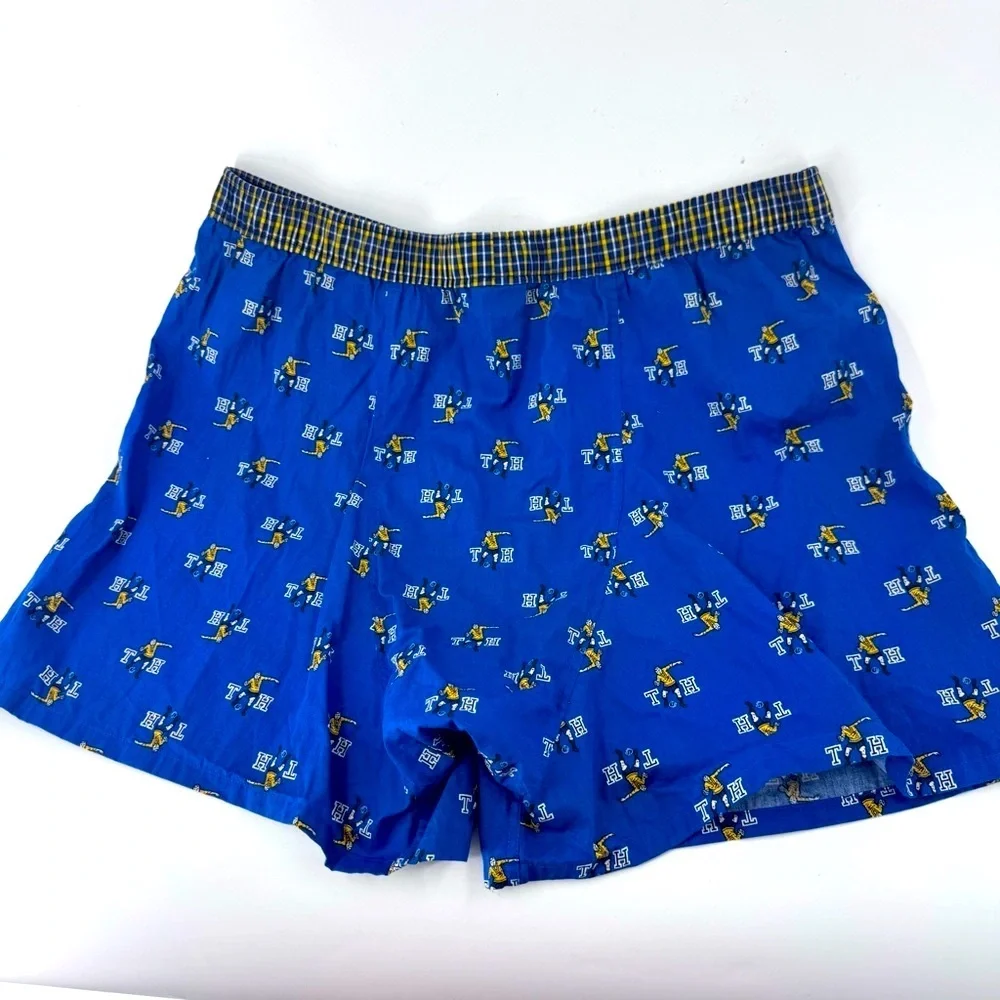 Tommy‎ Hilfiger Blue and Yellow Plaid Boxers